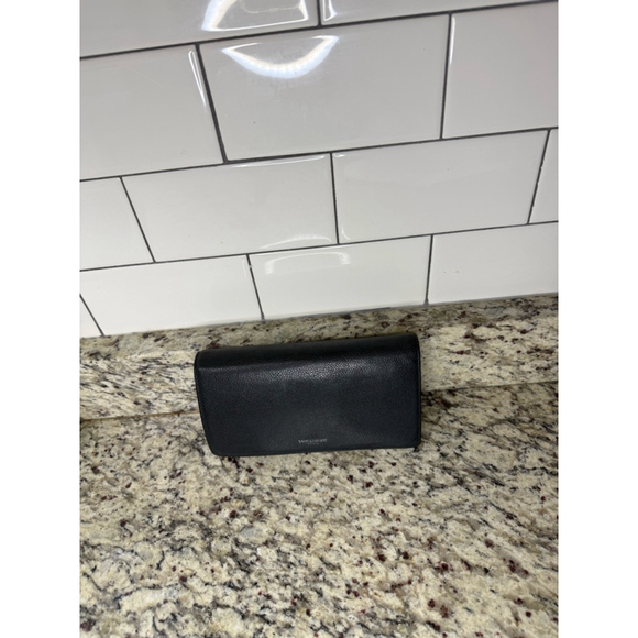 Women's Saint Laurent Black Leather Wallet - Picture 3 of 10